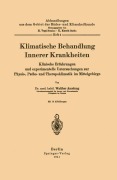Cover-Bild zum Titel 'Klimatische Behandlung Innerer Krankheiten' von 'Walther Amelung'