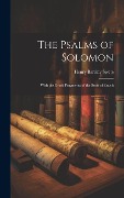 The Psalms of Solomon - Henry Barclay Swete
