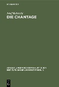 Die Chantage - Josef Reinhold