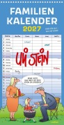 Cover-Bild zum Titel 'Uli Stein Familienkalender 2027: Familienplaner mit 5 Spalten' von 'Uli Stein'