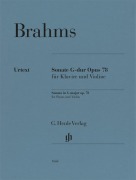 Cover-Bild zum Titel 'Johannes Brahms - Violinsonate G-dur op. 78' von 'Johannes Brahms'