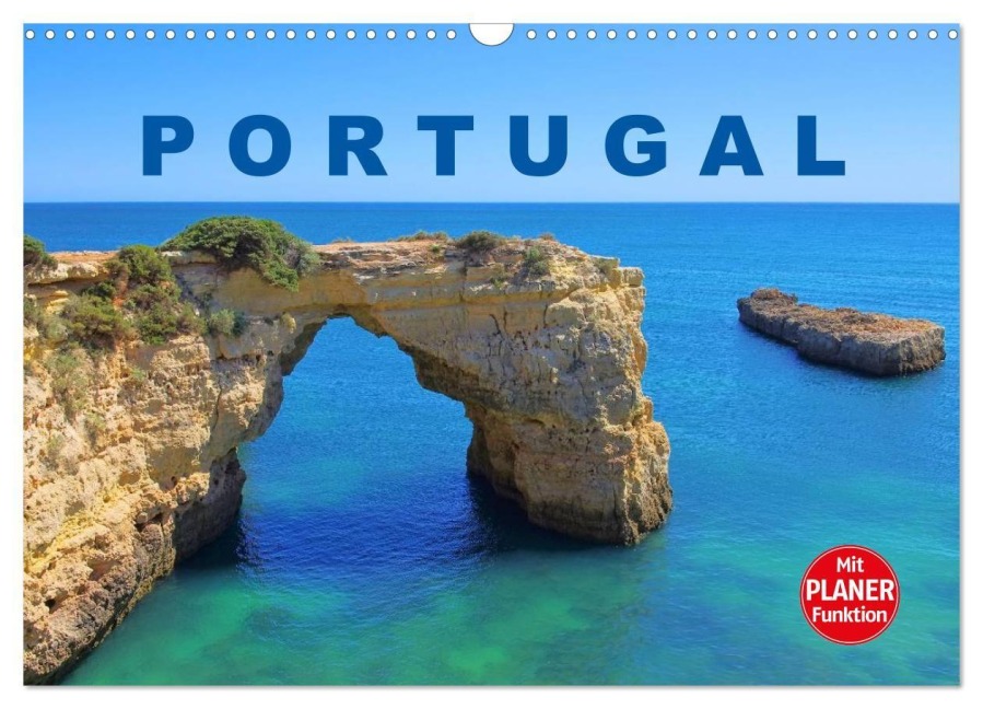 Portugal (Wandkalender 2027 DIN A3 quer), CALVENDO Monatskalender - Lianem