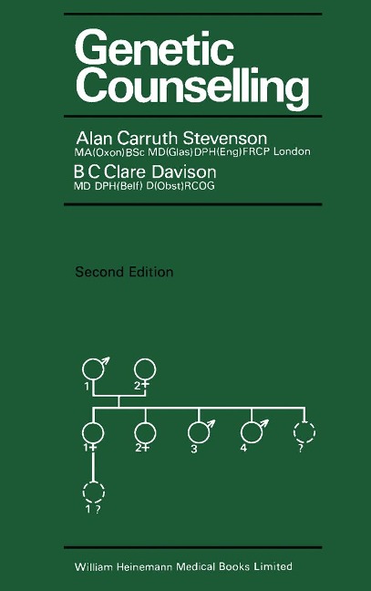 Genetic Counselling - Alan Carruth Stevenson, B. C. Clare Davison