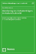 Monitoring des Vorhabenträgers im Naturschutzrecht - Max Wördenweber