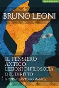 Cover-Bild zum Titel 'Il pensiero antico. Lezioni di filosofia del diritto' von 'Bruno Leoni'
