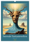Cover-Bild zum Titel 'Surreale Fantasiewelten (Wandkalender 2026 DIN A3 hoch), CALVENDO Monatskalender' von 'Renate Utz'