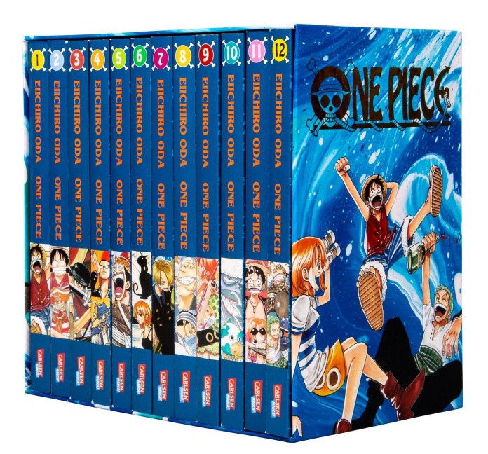 One Piece Sammelschuber 1: East Blue (inklusive Band 1-12) - Eiichiro Oda