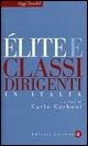 Cover-Bild zum Titel 'Élite e classi dirigenti in Italia' von ''