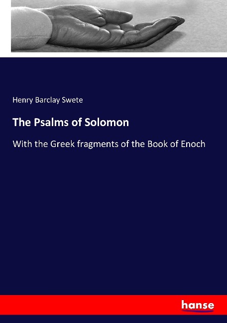 The Psalms of Solomon - Henry Barclay Swete