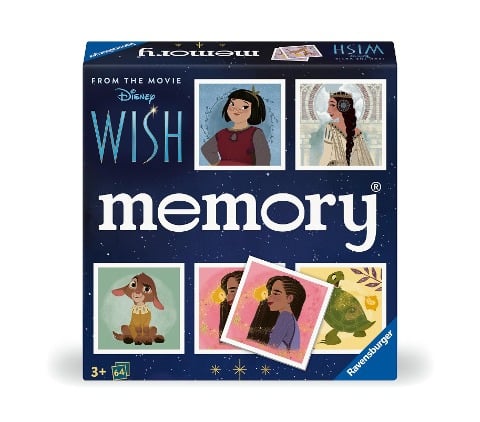 Ravensburger memory® Disney Wish - 22595 - Der Gedächtnisspiel-Klassiker für die ganze Familie ab 3 Jahren bei dem kein Wunsch unerfüllt bleibt - William H. Hurter