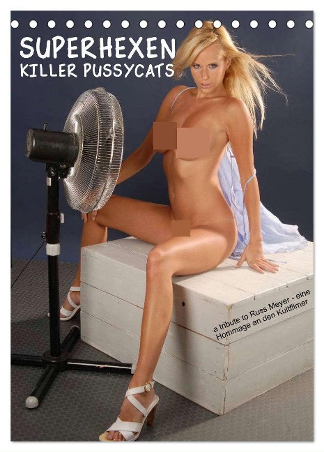 SUPERHEXEN - Killer Pussycats (Tischkalender 2024 DIN A5 hoch), CALVENDO Monatskalender - Andy Bull