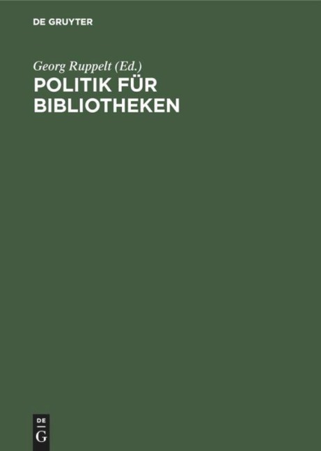 Politik für Bibliotheken - 