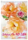 Schönste Rosen (Tischkalender 2024 DIN A5 hoch), CALVENDO Monatskalender - Gisela Kruse