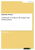 Cover-Bild zum Titel 'US-Finanzkrise: Ursachen, Wirkungen und Politikoptionen' von 'Alexander Pevzner'