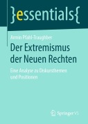 Cover-Bild zum Titel 'Der Extremismus der Neuen Rechten' von 'Armin Pfahl-Traughber'