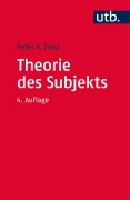 Cover-Bild zum Titel 'Theorie des Subjekts' von 'Peter V. Zima'