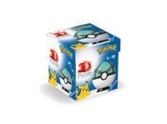 Cover-Bild zum Titel '3D Puzzle 54 Teile - Pokémon - Puzzle-Ball Netzball' von ''