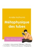 Cover-Bild zum Titel 'Réussir son Bac de français 2026 : Analyse du roman Métaphysique des tubes de Amélie Nothomb' von 'Amélie Nothomb'