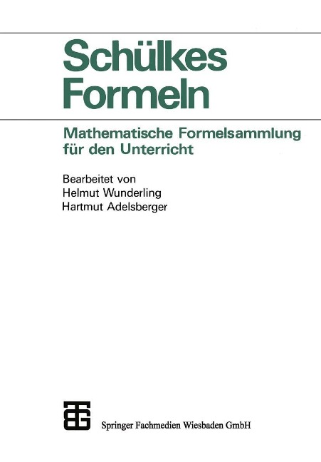 Schülkes Formeln - Schülke