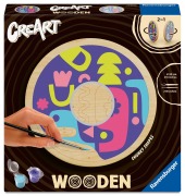 Cover-Bild zum Titel 'CreArt, Malen nach Zahlen Wooden - Eckige Formen' von ''