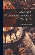 Cover-Bild zum Titel 'Angora, Constantinople, Londres;' von 'Berthe Georges-Gaulis'