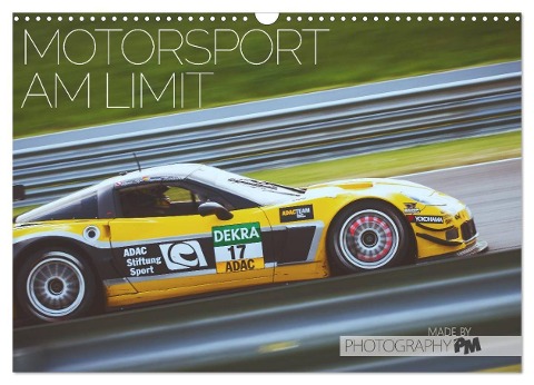 Motorsport am Limit 2024 (Wandkalender 2024 DIN A3 quer), CALVENDO Monatskalender - Photography Pm