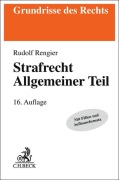 Cover-Bild zum Titel 'Strafrecht Allgemeiner Teil. Strafrecht AT' von 'Rudolf Rengier'