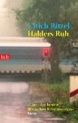 Cover-Bild zum Titel 'Halders Ruh' von 'Ulrich Ritzel'