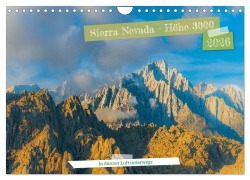 Cover-Bild zum Titel 'Sierra Nevada - Höhe 3000 (Wandkalender 2026 DIN A4 quer), CALVENDO Monatskalender' von 'Rolf-D. Hitzbleck'