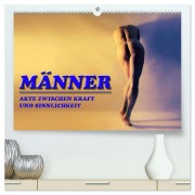 Cover-Bild zum Titel 'MÄNNER - AKTE ZWISCHEN KRAFT UND SINNLICHKEIT (hochwertiger Premium Wandkalender 2026 DIN A2 quer), Kunstdruck in Hochglanz' von 'Michael Borgulat'