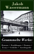 Gesammelte Werke: Romane + Erzählungen + Dramen + Essays + Gedichte + Autobiografie - Jakob Wassermann