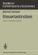 Cover-Bild zum Titel 'Steuerlastindizes' von 'B. Genser'