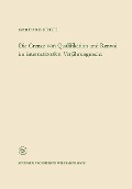 Cover-Bild zum Titel 'Die Grenze von Qualifikation und Renvoi im internationalen Verjährungsrecht' von 'Gerhard Kegel'