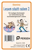 Cover-Bild zum Titel 'Domino: Lesen statt raten 2' von 'Janet Stadelmeier'