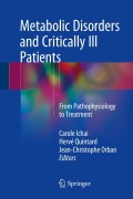 Cover-Bild zum Titel 'Metabolic Disorders and Critically Ill Patients' von ''