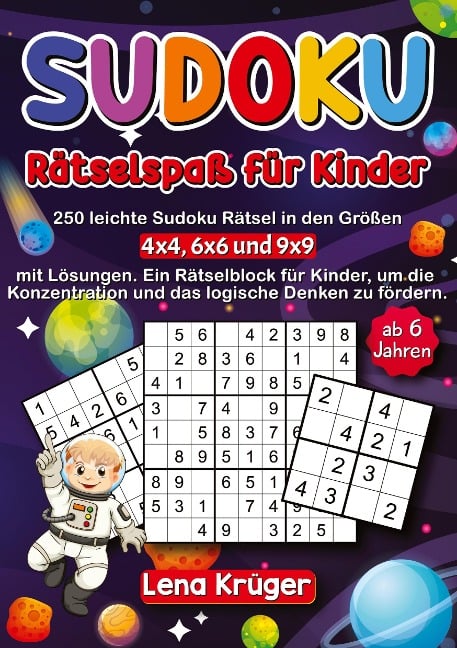 Sudoku Rätselspaß für Kinder ab 6 Jahren - Lena Krüger