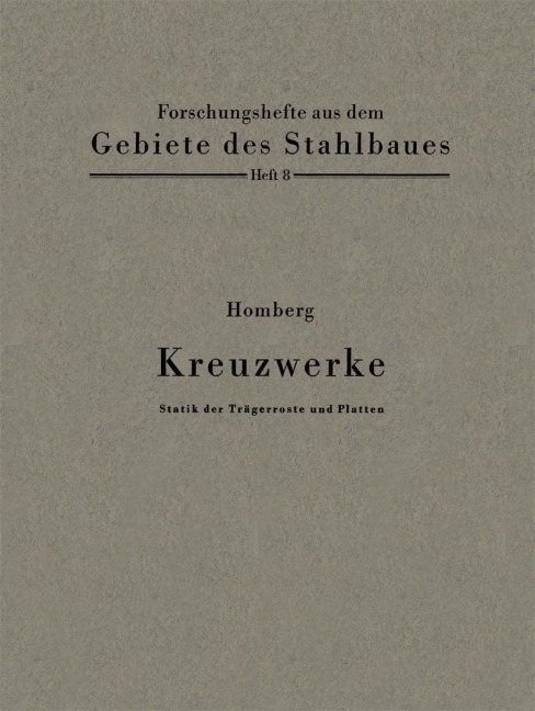 Kreuzwerke - Hellmut Homberg