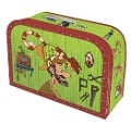 Pettersson und Findus Kinderkoffer klein, Pappkoffer, Koffer aus Pappe, Geschenk Verpackung, Gutschein Verpackung,Spielkoffer, Metallgriff und Metallhenkel, Reisekoffer Kinder - 