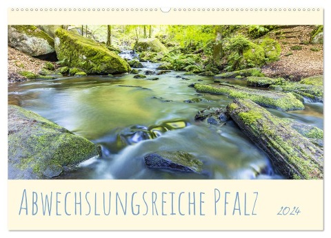 Abwechslungsreiche Pfalz (Wandkalender 2024 DIN A2 quer), CALVENDO Monatskalender - Patricia Flatow