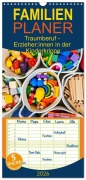 Cover-Bild zum Titel 'Familienplaner 2026 - Traumberuf - Erzieher:innen in der Kinderkrippe mit 5 Spalten (Wandkalender, 21 x 45 cm) CALVENDO' von 'Susan Michel'