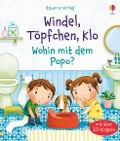 Cover-Bild zum Titel 'Windel, Töpfchen, Klo - Wohin mit dem Popo?' von 'Katie Daynes'