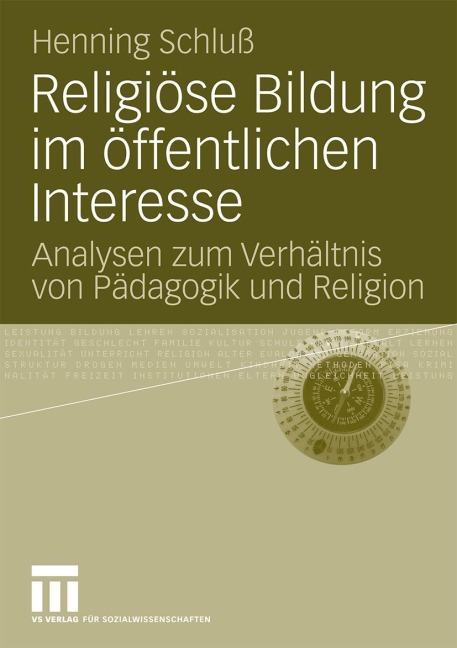 Religiöse Bildung im öffentlichen Interesse - Henning Schluß