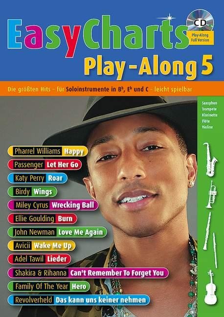 Easy Charts Play-Along. Band 5. Spielbuch mit CD - 