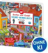 Cover-Bild zum Titel 'Suche und finde! Sound-Wimmelbuch - Feuerwehr' von ''