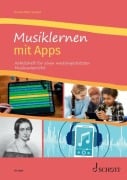 Cover-Bild zum Titel 'Musiklernen mit Apps' von 'Denise Böer Saraiva'