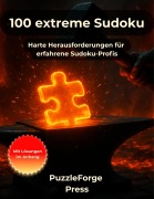 Cover-Bild zum Titel '100 extreme Sudoku' von 'PuzzleForge(TM) Press'