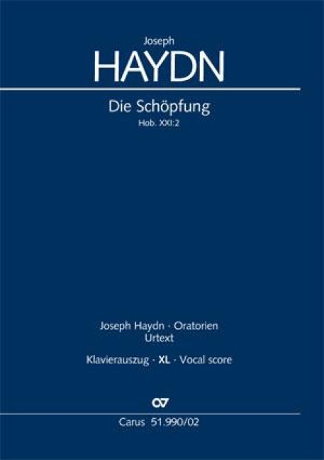 Die Schöpfung (Klavierauszug XL) - Joseph Haydn
