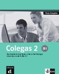 Cover-Bild zum Titel 'Colegas 2. Neubearbeitung. Arbeitsbuch inkl. Audio-CD' von 'Jaime Corpas, Lola Martínez, Maria Lluisa Sabater'