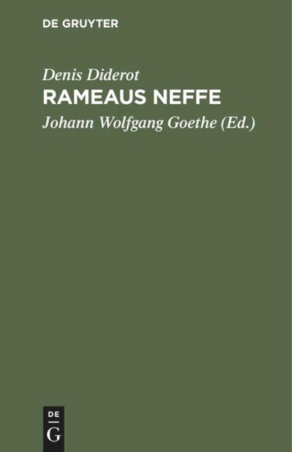 Rameau¿s Neffe - Denis Diderot