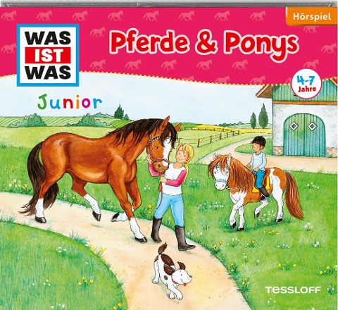 WAS IST WAS Junior Hörspiel: Pferde & Ponys - Charlotte Habersack, Friederike Wilhelmi, Luis-Max Anders, Luis-Max Anders